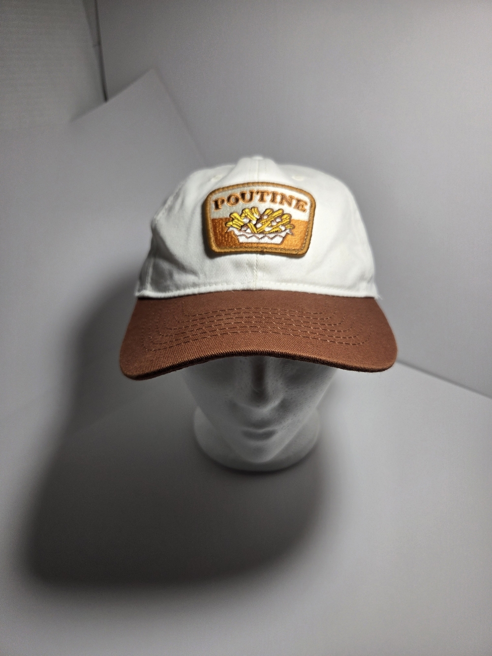 Le 31 By Simons Poutine Graphic Embroidered Bicolor Dad Hat Cap Unisex